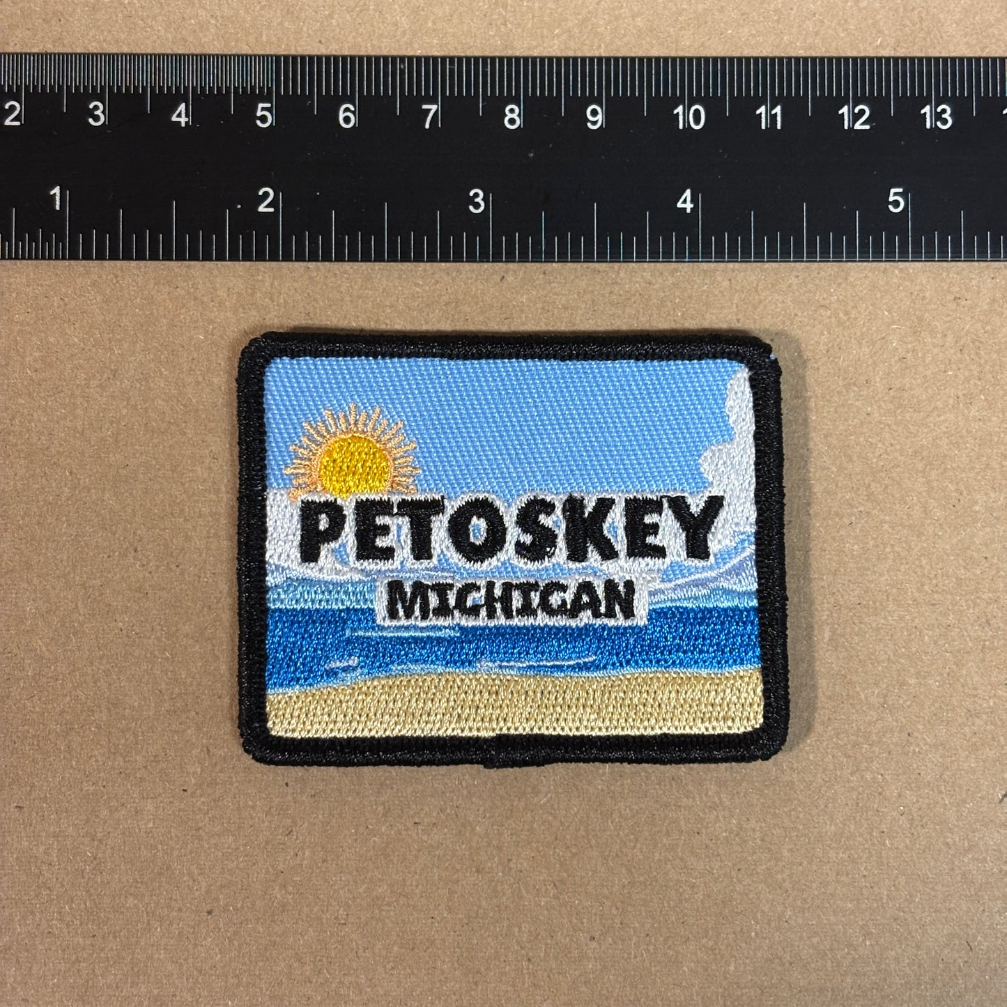Petoskey Michigan Iron-On Patch