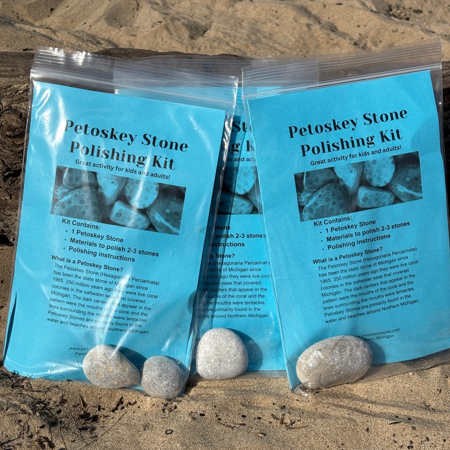 Petoskey Stone Polishing Kit