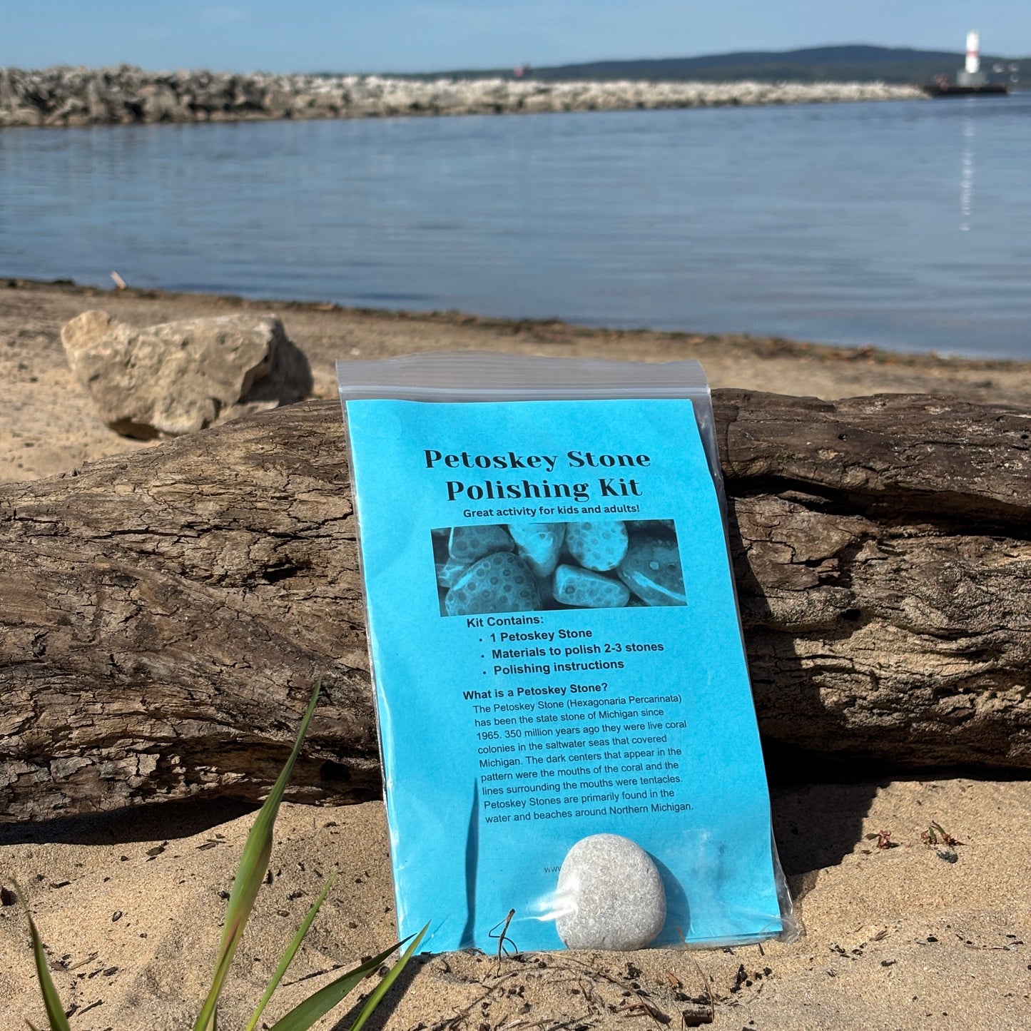 Petoskey Stone Polishing Kit