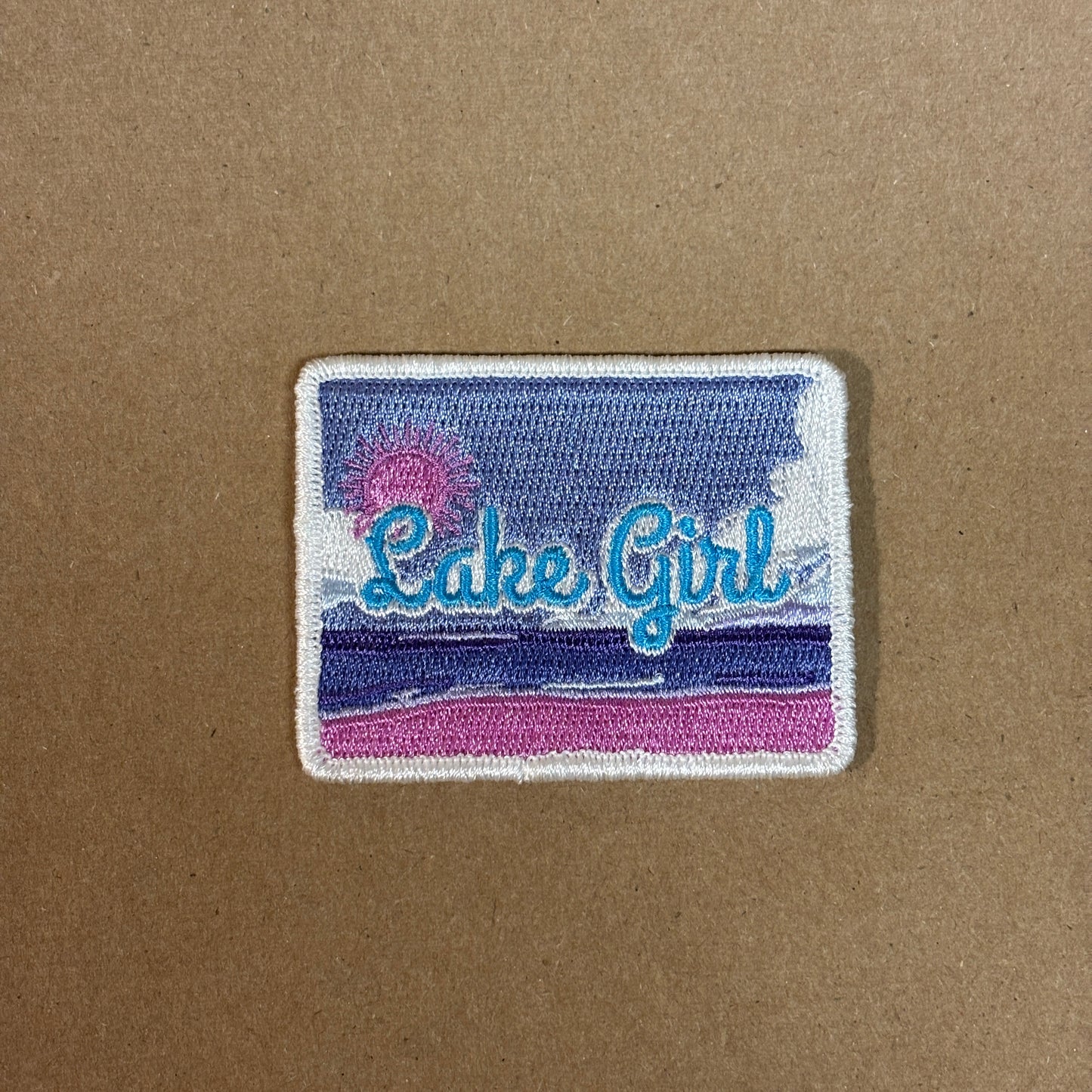 Lake Girl Iron-On Patch