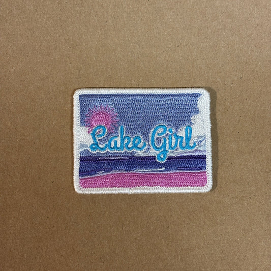 Lake Girl Iron-On Patch