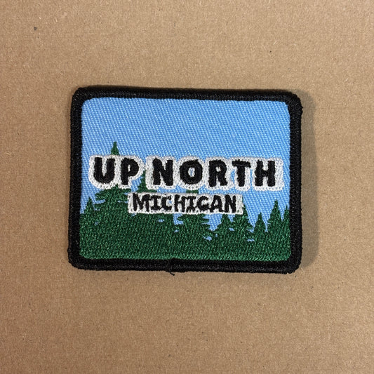 Up North Michigan Iron-On Patch