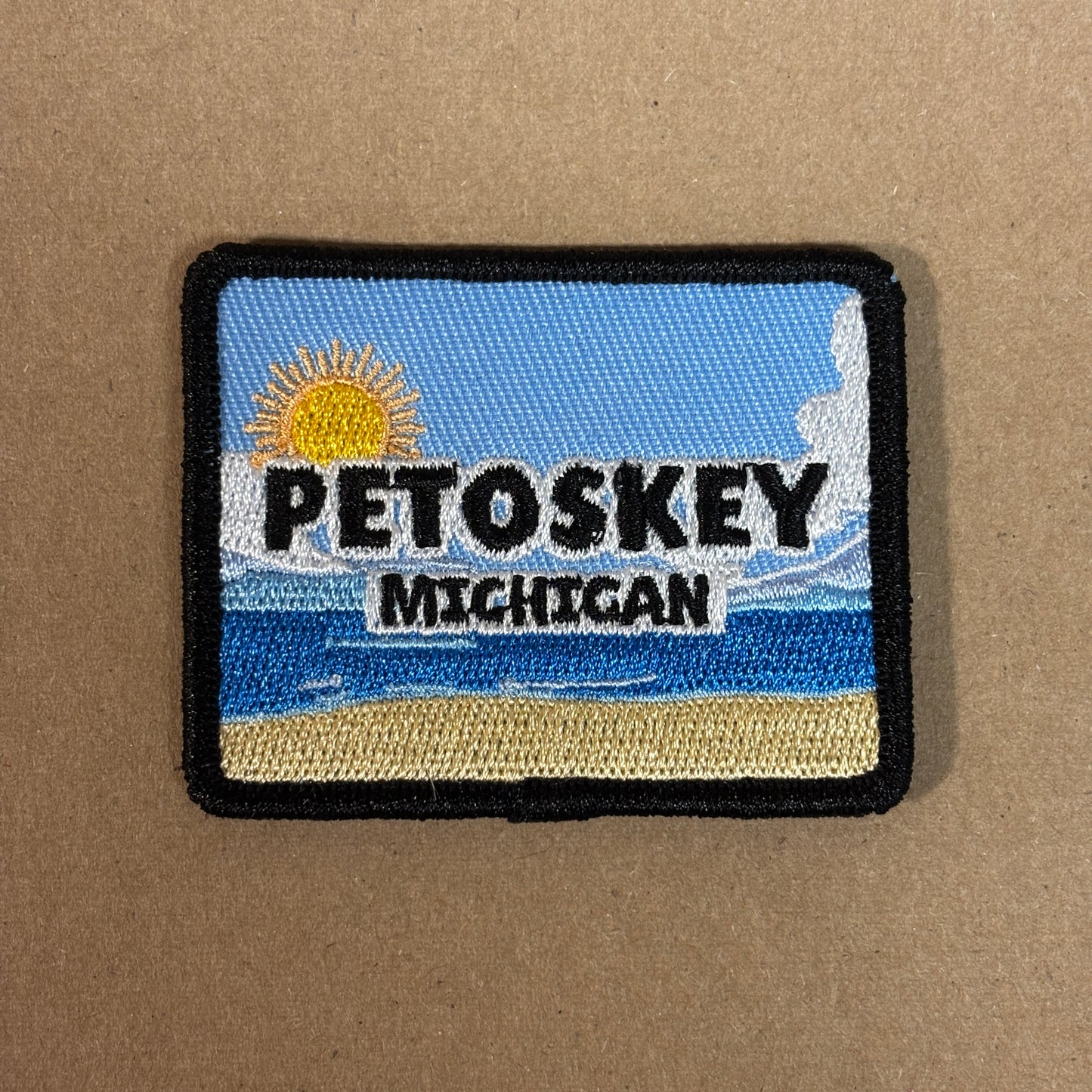 Petoskey Michigan Iron-On Patch