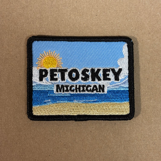 Petoskey Michigan Iron-On Patch