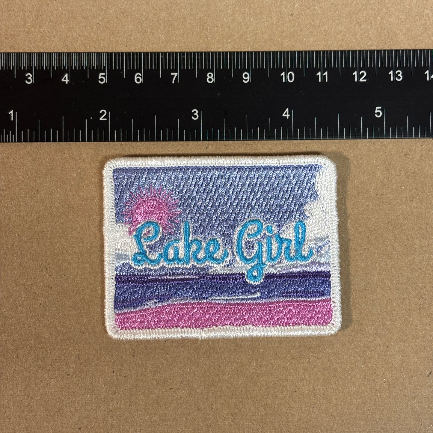 Lake Girl Iron-On Patch